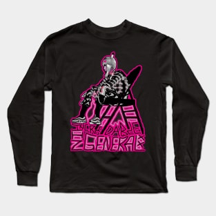 KVLI3N ''INCREDABLE IN GENERAL'' (PINK) Long Sleeve T-Shirt